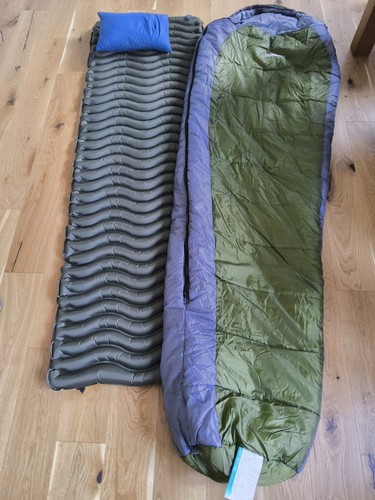 Sleeping bag with - bag,