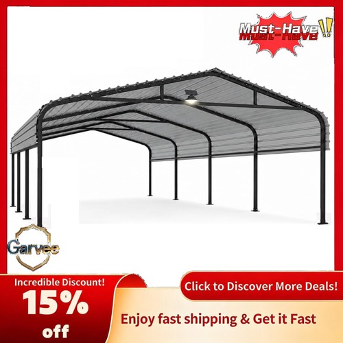 Carport garage shelter 20x20 - garage,
