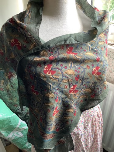 Vintage anokhi cotton scarf - anokhi,