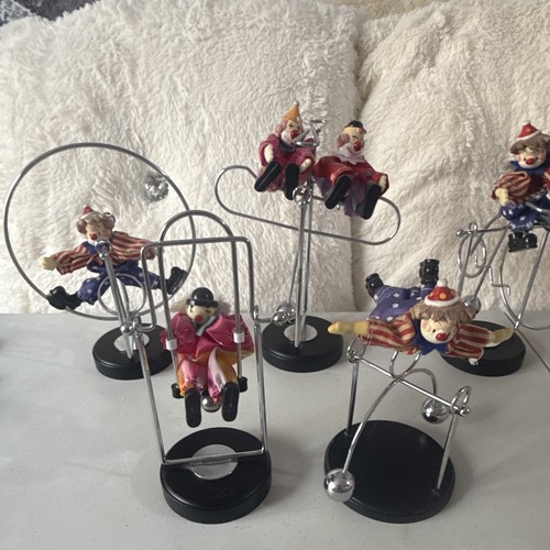 Set circus clown - of,
