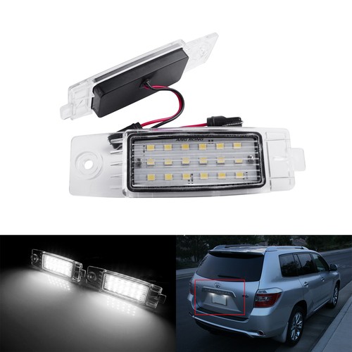 Led licence number - number, plate