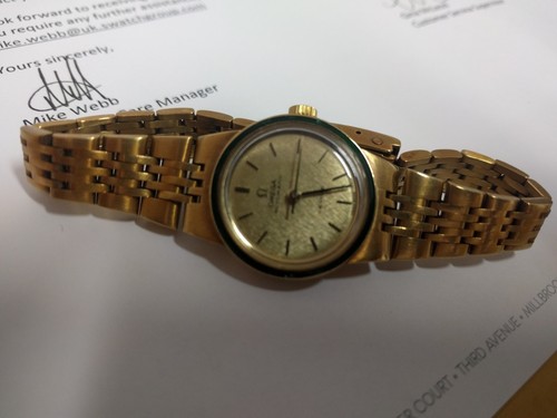 Omega deville ladies 18ct - omega,