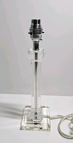 Vintage glass column table - vintage,
