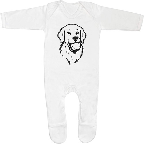 Golden retriever ball baby - 'golden,