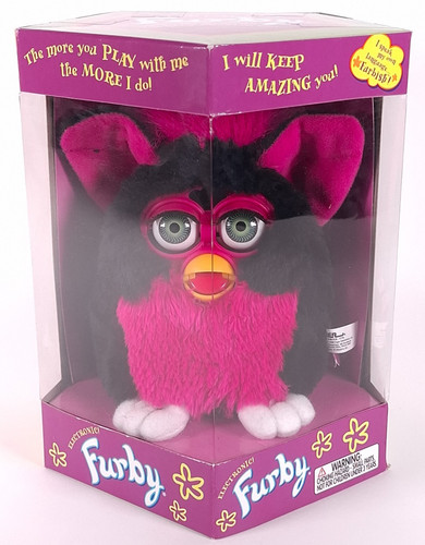 Vintage furby juicy - juicy, grape