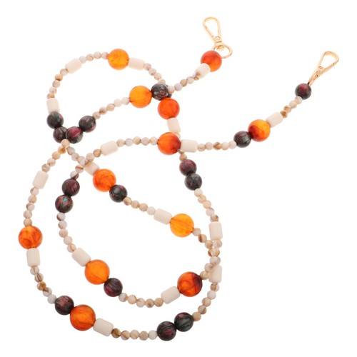 Acrylic beaded bag chains - ,