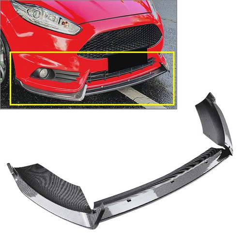Front bumper lip spoiler - bumper,