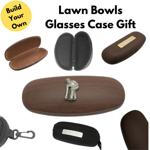 Lawn bowls glasses cases with - glasses,