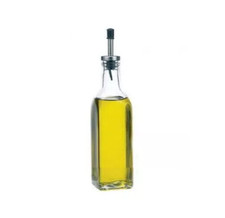 Clear glass olive oil - clear,