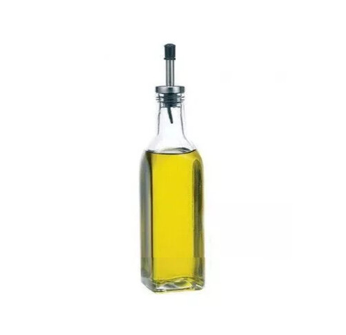 Clear glass olive - glass, oil