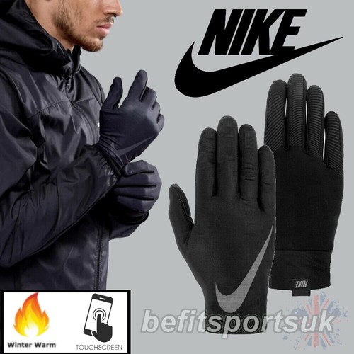 Nike black running - nike, gloves