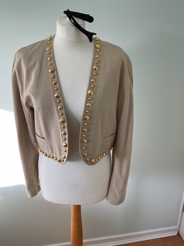 Mondi vintage cropped bolero - cropped,