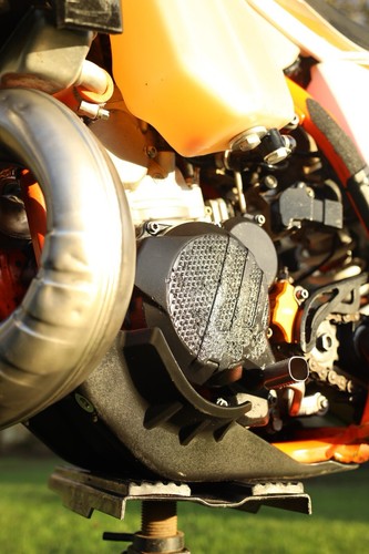 Ktm skid plate - skid,