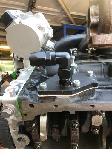 Saab b204 oil relocation - saab,