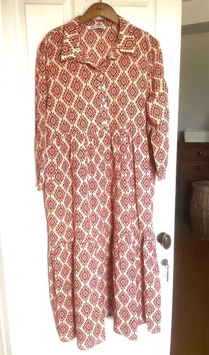 Zara midi cotton dress - midi,