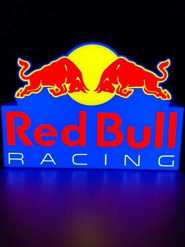 Red bull led sign - 8.5”, usb