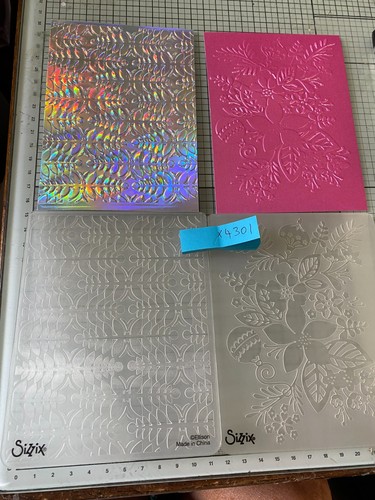 Sizzix embossing folders - sizzix,