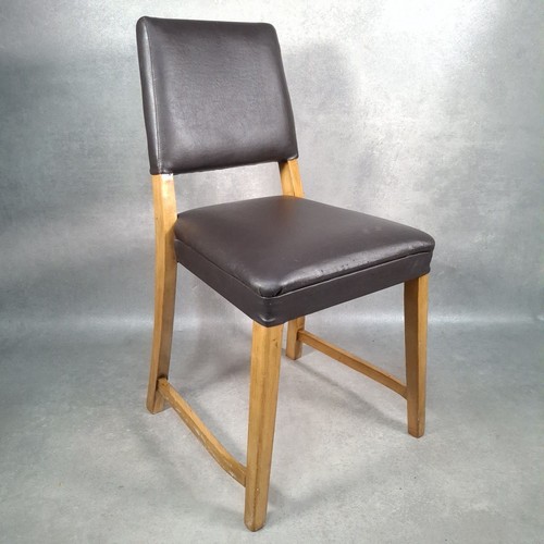 Vintage dining chair brown - dining,