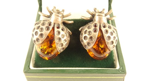 Rare vintage silver amber - rare,