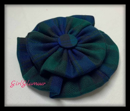 Royal stewart rosette brooch - stewart,