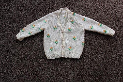 Hand knitted baby clothes - knitted,