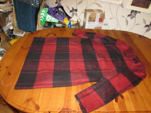 Red and black - tunic, in