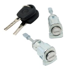 2x Front Door Lock Cylinder