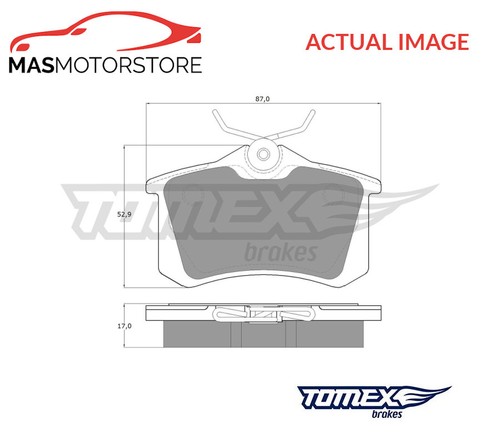 Brake pads set braking pad - brake,