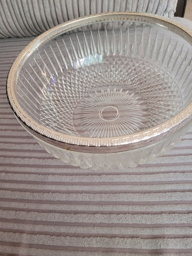 Vintage heavy lead - lead, crystal