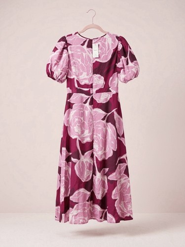 John zack pink floral puff - john,