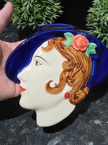 Art deco style face mask - art,