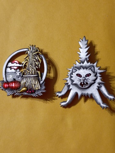 Lot pewter halloween - 2,
