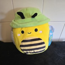 Squishmallow Sunny the Bee with Hat 7.5-inch Plush Toy
