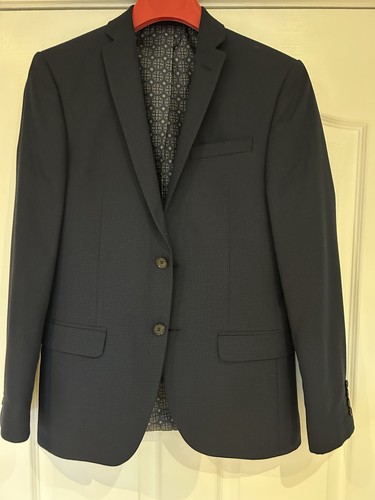 Men red herring navy suit - navy,