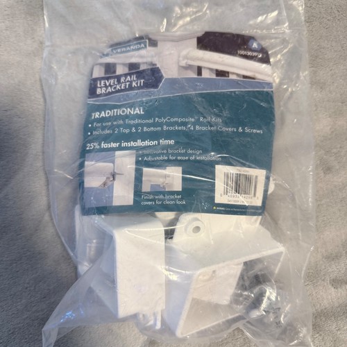 Veranda level rail bracket kit - bracket,