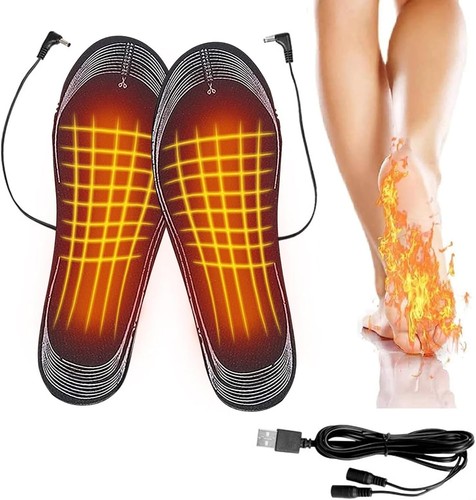 Comfort heated insoles - insoles,, usb