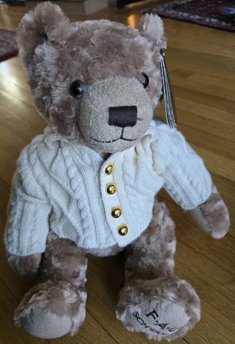 Fao schwarz teddy bear plush - fao,