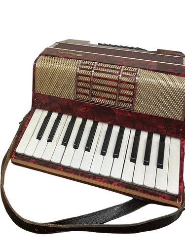Galotta piano accordion red - accordion,