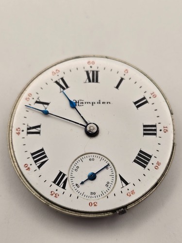 Vintage hampden pocket watch - hampden,