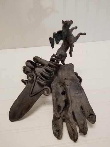 Vintage heavy solid bronze - heavy,