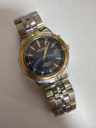 Mens seiko kinetic 5m42 ol20 - mens,