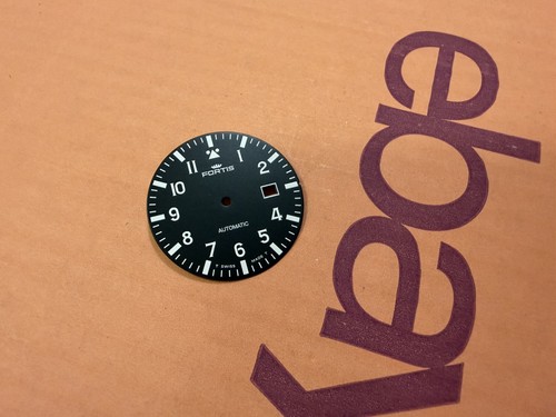 Fortis flieger black - fortis, dial