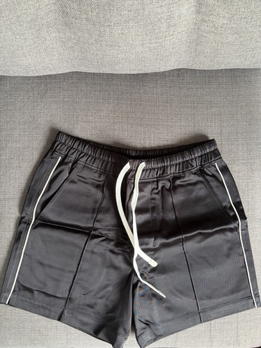 Tom ford black satin shorts - satin,