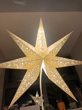 IKEA Strala Paper Star with Original Packaging Christmas Decoration