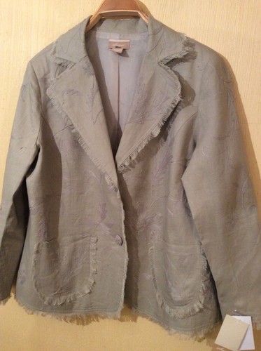 Bnwt olive green embroidered - green,