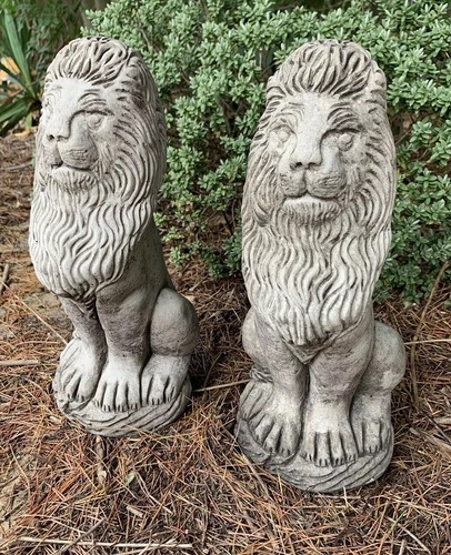 Stone garden pair tall - pair, of