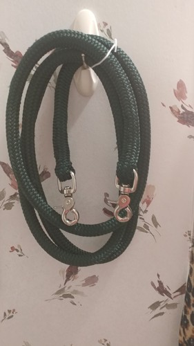 Hunter green yacht rope - 8',