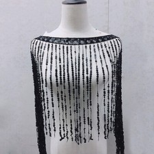 6 Yards Sequins Fringe