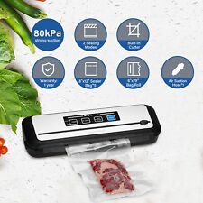 Inkbird Dry Moist Automatic Vacuum Sealer Sealing Machine + Cutter Food Bag UK