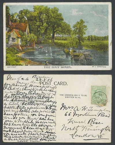 The hay wain constable - hay,